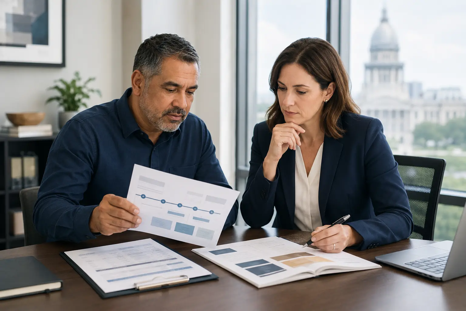 Illinois State vendor reviewing an invoice payment-program timeline